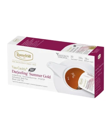 Darjeeling Summer Gold Tea Caddy - 20 Tea Bags