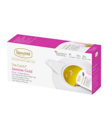 Jasmine Gold Tea Caddy - 20 Tea Bags