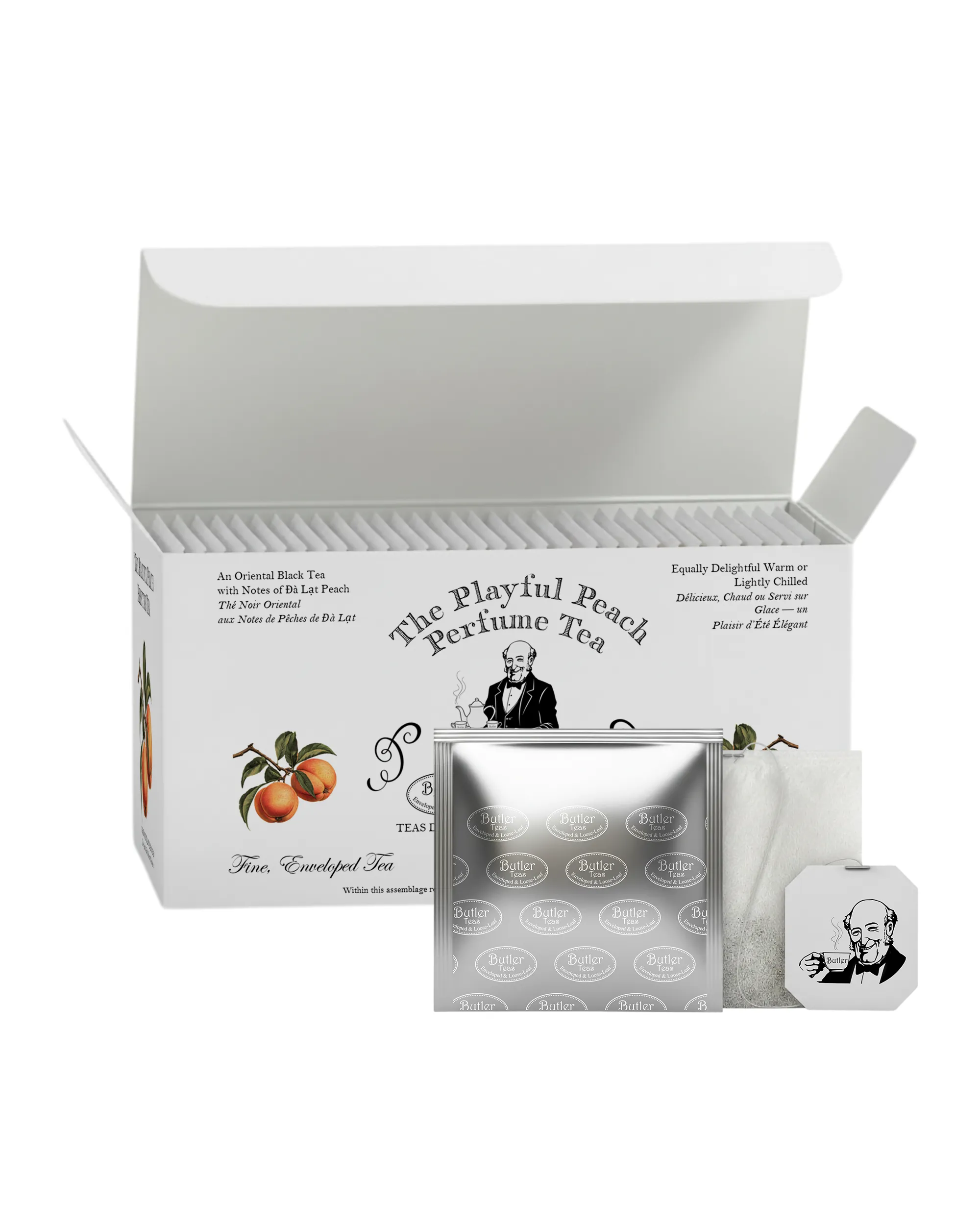The Playful Peach Perfume Tea - 25 Tea Bags