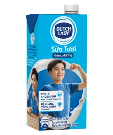 Unsweetened Fresh Milk - 965ml