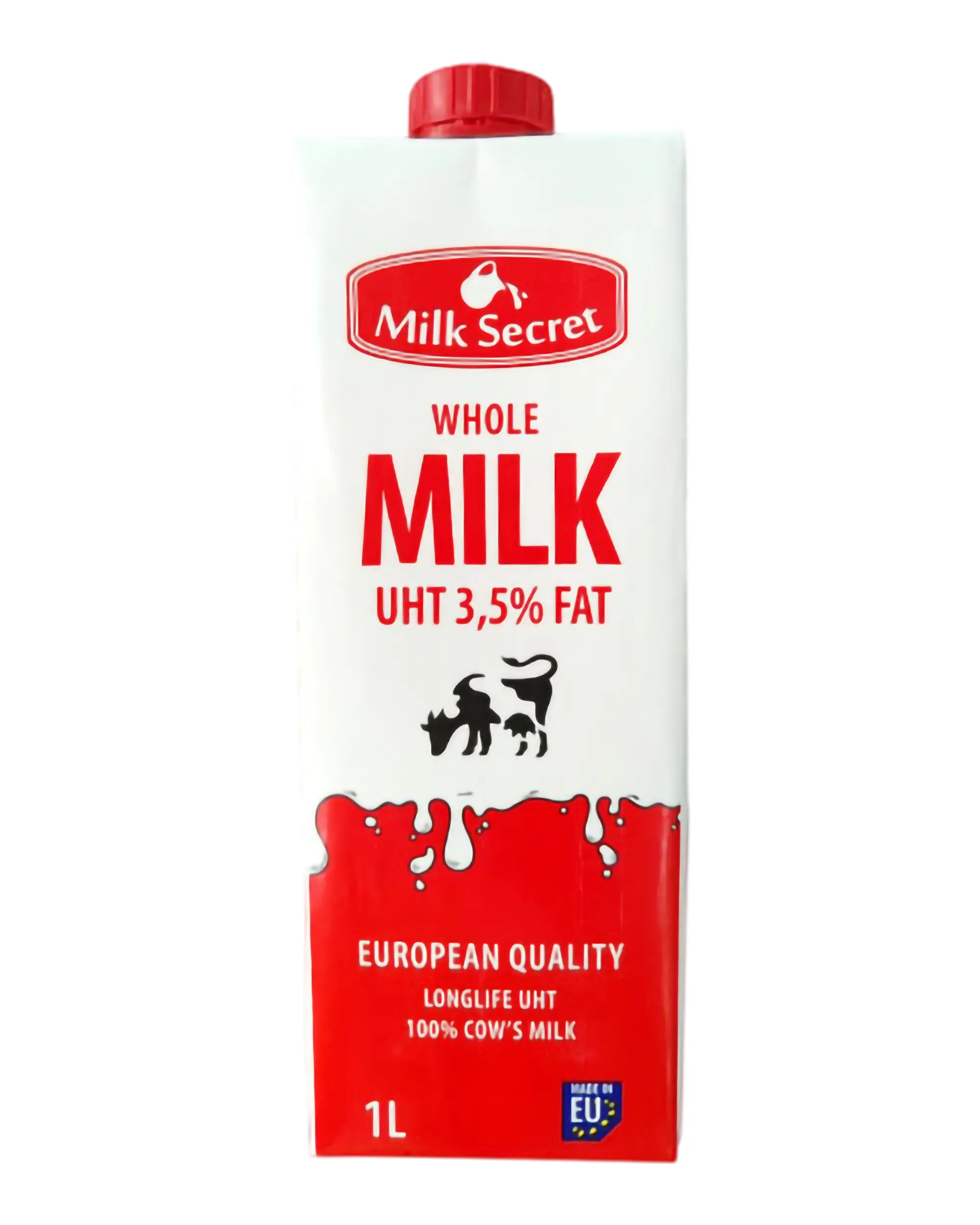 UHT Whole Milk 3.5% Fat – 1L
