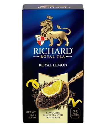 Lemon Flavoured Black Tea - 25 Tea Bags