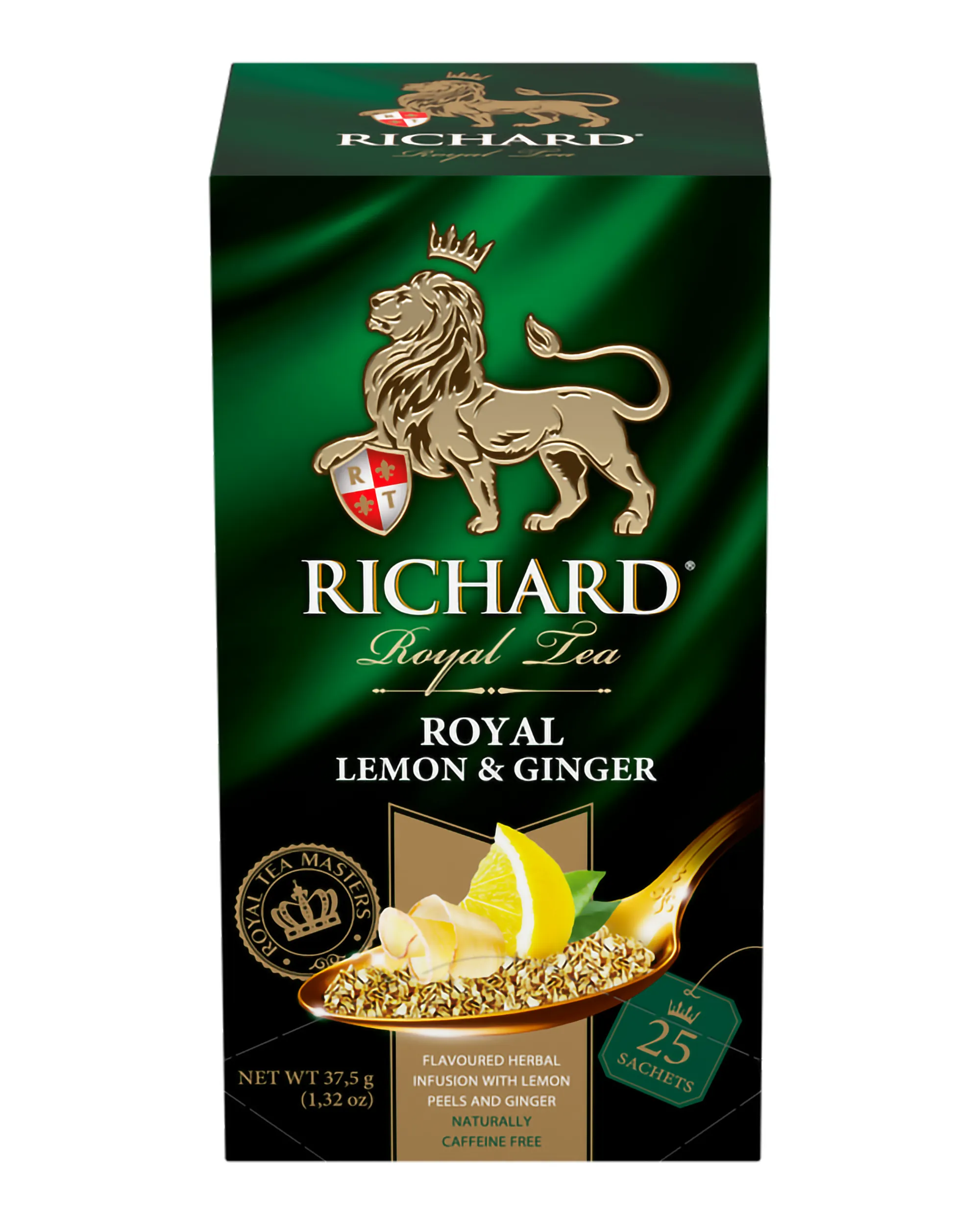Lemon and Ginger Herbal Tea - 25 Tea Bags