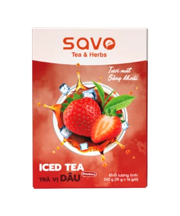 Strawberry Instant Iced Tea - 16 Sachets