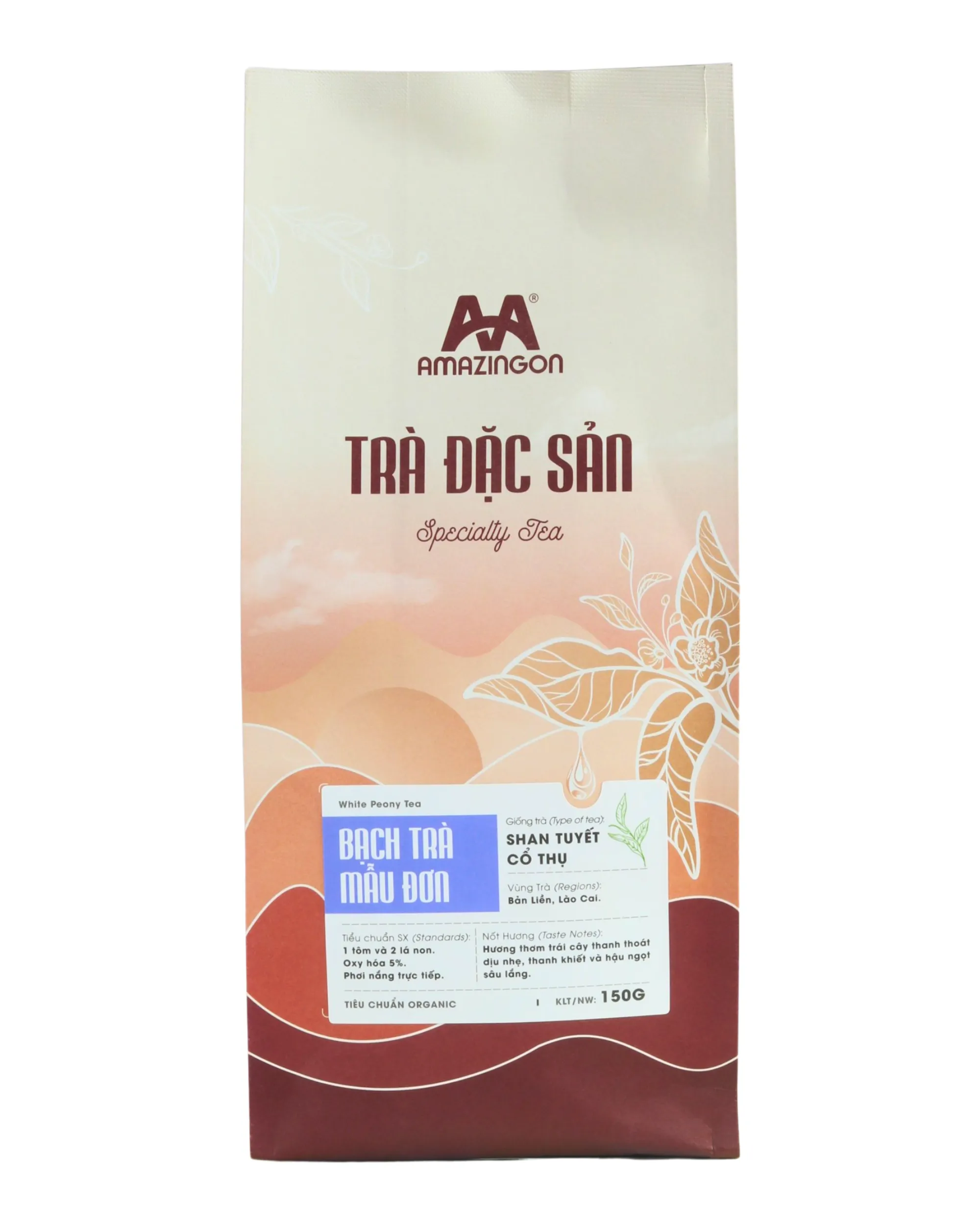 Bach Tra Mau Don White Tea - 150g