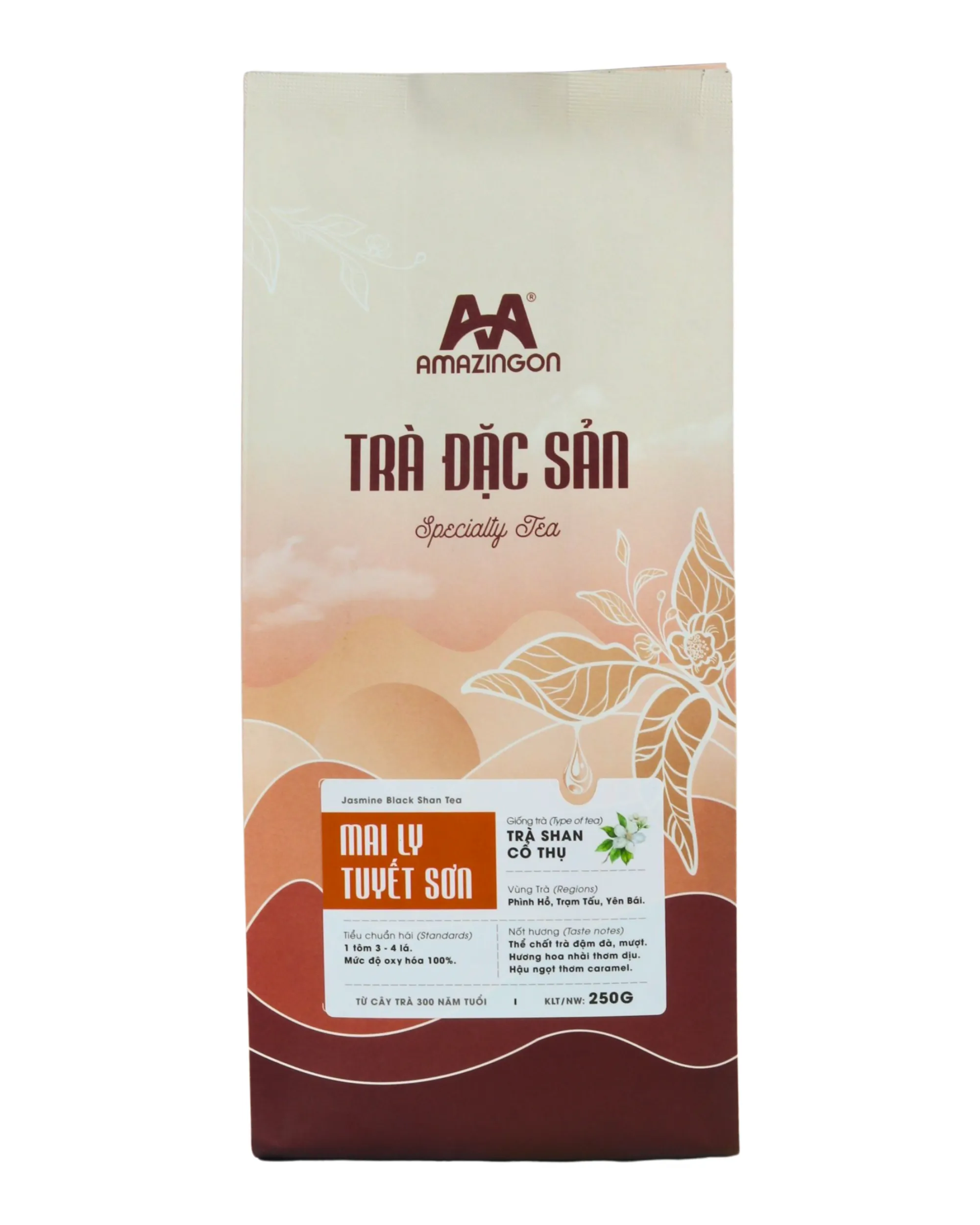 Mai Ly Tuyet Son Jasmine Black Tea - 250g