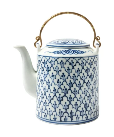 Bat Trang Porcelain Teapot – Hoa Beo