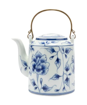 Bat Trang Porcelain Teapot – Hoa Hong