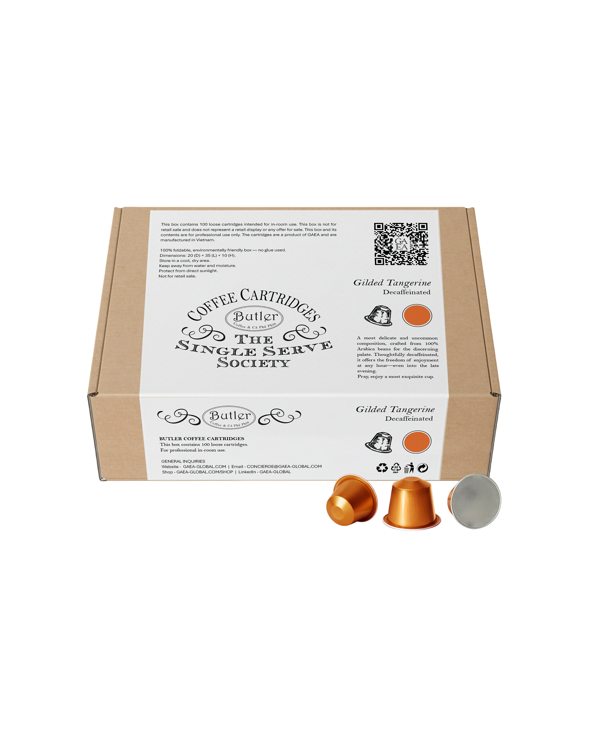 Gilded Tangerine ကော်ဖီကပ်ဆူး ၁၀၀ ခု