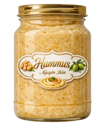 မူရင်းအရသာ Hummus - ၇၅၀ ဂရမ်