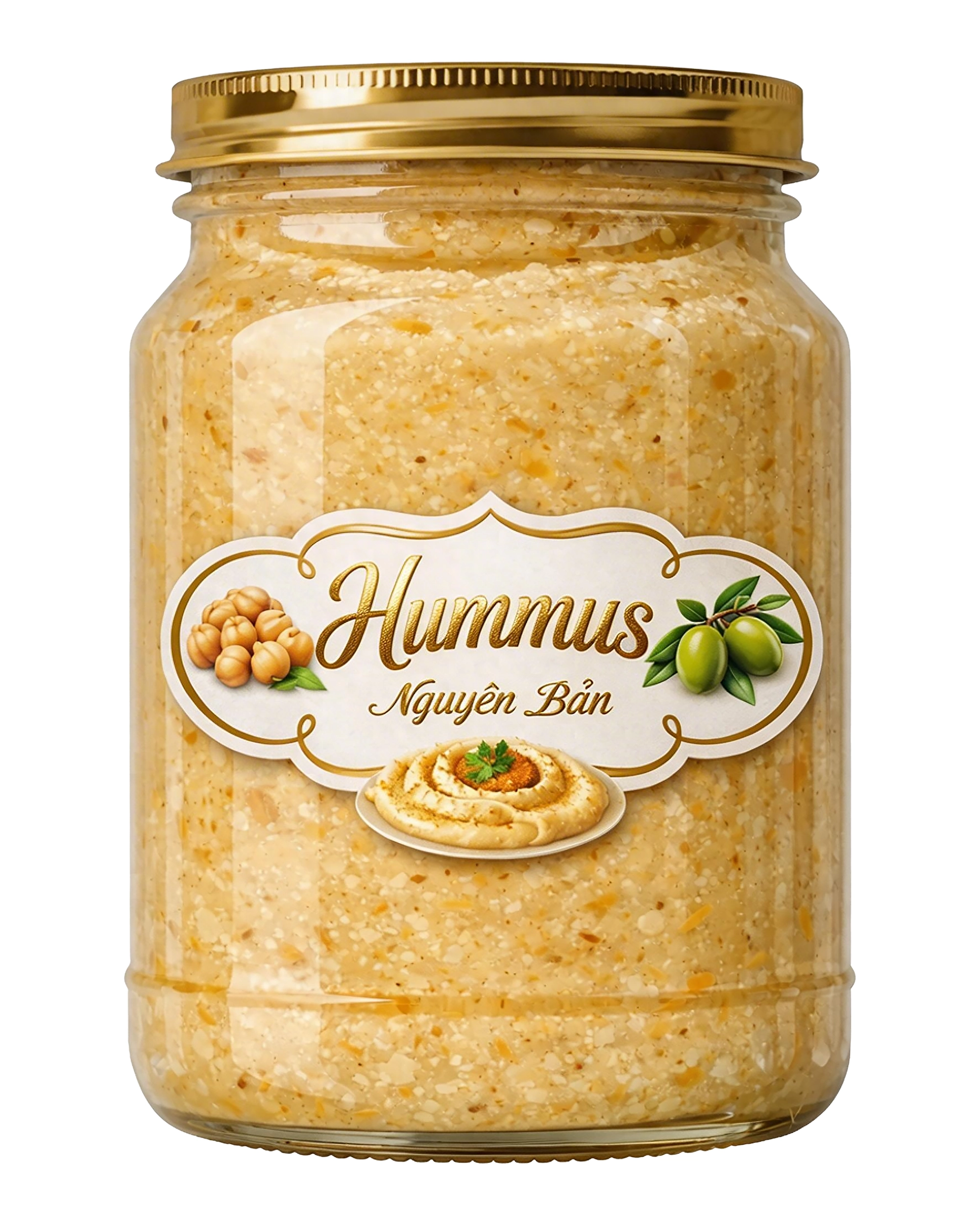 မူရင်းအရသာ Hummus - ၇၅၀ ဂရမ်