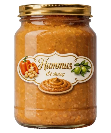 ငရုတ်ပွ Hummus – ၇၅၀ ဂရမ်